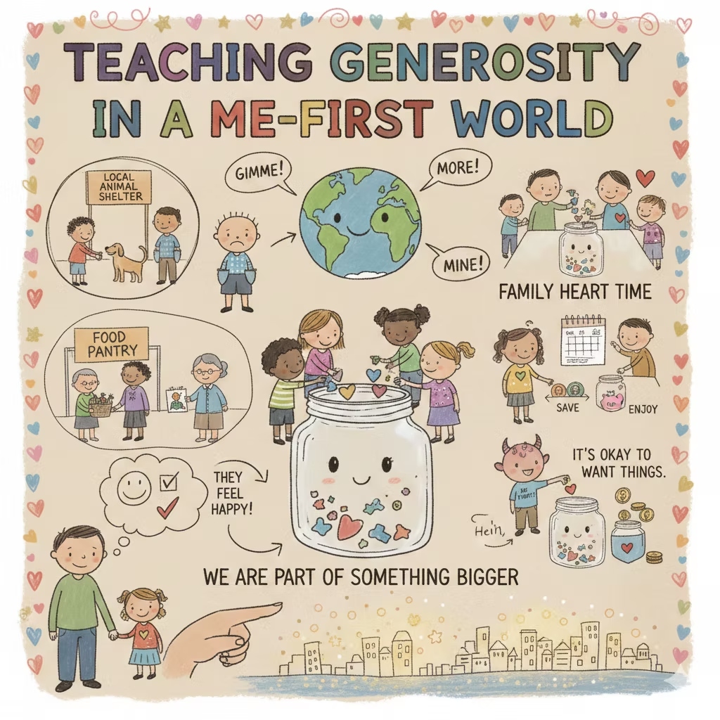 Teaching Generosity in a Me-First World